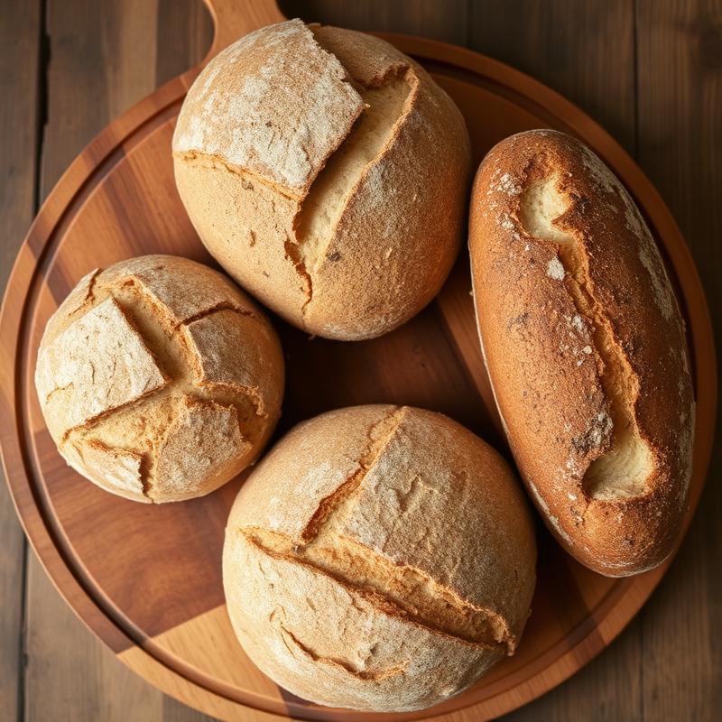 Pães artesanais