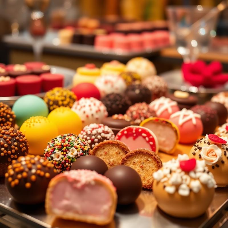 Doces variados